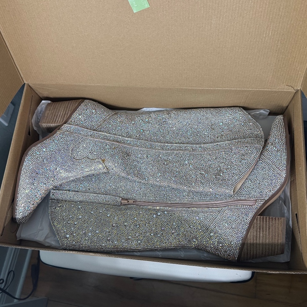 Matisse rhinestone boots